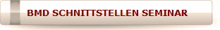 BMD SCHNITTSTELLEN SEMINAR
